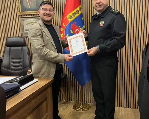 İstanbul İl Jandarma Komutanlığı’ndan Takdirname