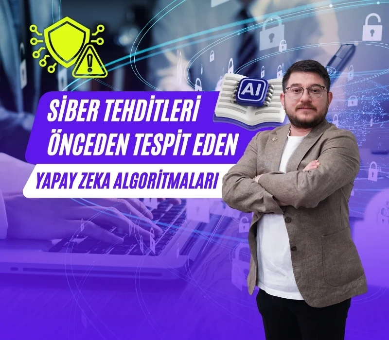 ali uğur aktepe, siber tehditler, yapay zeka algoritmaları, siber güvenlik yapay zeka, tehdit tespiti yapay zeka