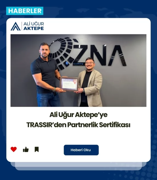 ali uğur aktepe, trassir partner, zna teknoloji, ai, yapay zeka